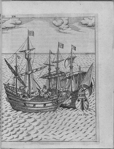 Battle Between Francis Drake