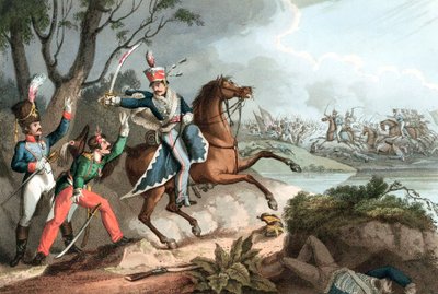 Battle of Albuera, Peninsular War, 16 May 1811 by Unbekannt