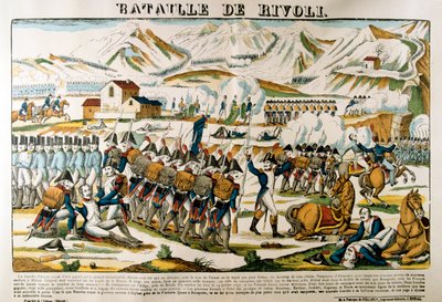 Battle of Rivoli, 14 January, 1797 by Unbekannt