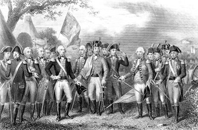 Battle of Yorktown, Virginia, American War of Independence by Unbekannt