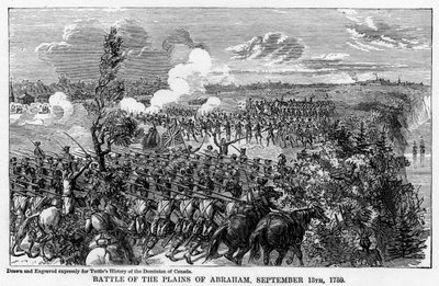 Battle of the Plains of Abraham, September 13th, 1759 by Unbekannt