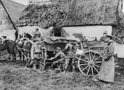 Bavarian Mobile Field Telephone Unit, World War I, 1915 by Unbekannt