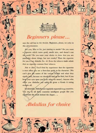 Beginners please Abdullas for choice by Unbekannt