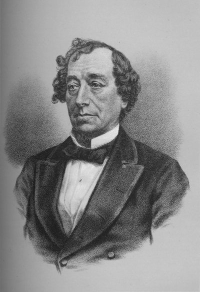Benjamin Disraeli, Earl of Beaconsfield, British Statesman by Unbekannt