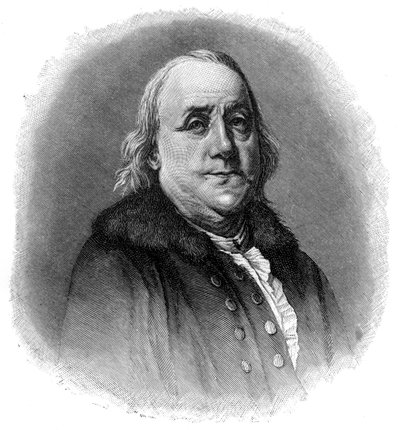 Benjamin Franklin, American Scientist, Inventor and Statesman by Unbekannt