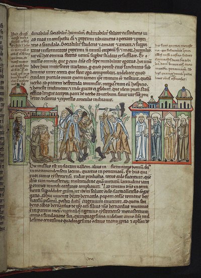Bernard of Clairvaux Sending Monks to Daughter Houses, Cistercian Monks by Unbekannt