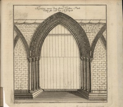 Description of the Formerly Very Magnificent and Widely Famous Cathedral in Trondheim, Properly Called Christ Church by Unbekannt