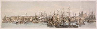 Billingsgate, Custom House and the Tower of London by Unbekannt