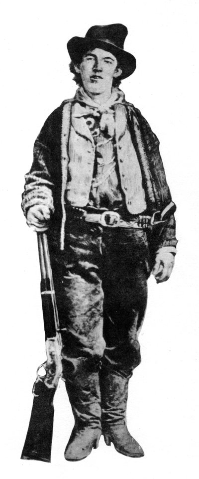 Billy the Kid, American gunman and outlaw by Unbekannt