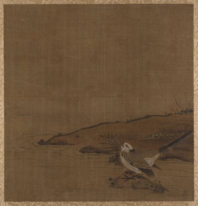 Bird Near Water from Album of Studies by Modern Artists by Unbekannt