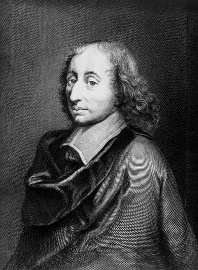 Blaise Pascal, French mathematician, physicist and philosopher by Unbekannt
