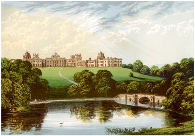 Blenheim Palace, Oxfordshire, home of the Duke of Marlborough by Unbekannt