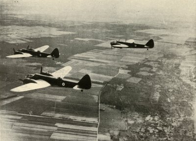 Blenheims Going Out by Unbekannt