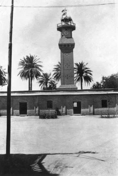Block Tower, 31st British General Hospital, Baghdad, Mesopotamia, WWI by Unbekannt