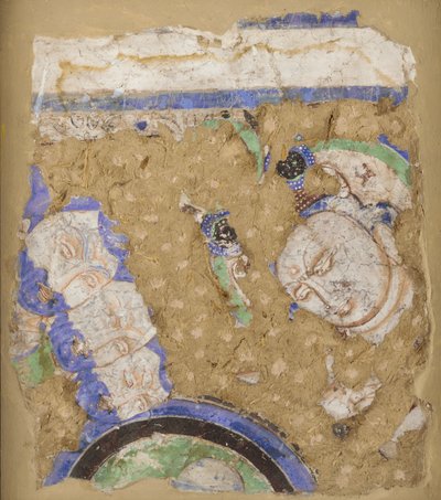 Bodhisattvas and Monks, from Cave 224 by Unbekannt