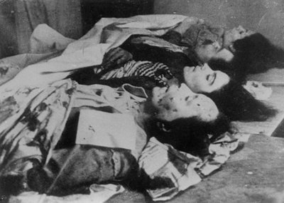 Bodies Laid Out After Being Machine-gunned, Barcelona, Spain, Spanish Civil War by Unbekannt