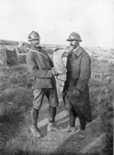 Body armour of the German Sturmtruppen Storm Troops, Verdun, 1917, 1926 by Unbekannt