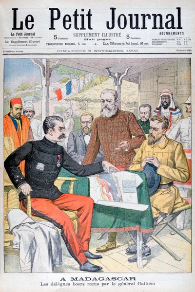 Boer Delegation Received by General Gallieni, Governor of Madagascar, 1902 by Unbekannt