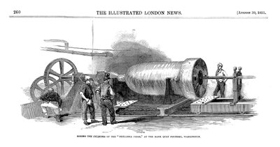 Boring the Cylinder of the Britannia Press at the Bank Quay Foundry, Warrington by Unbekannt