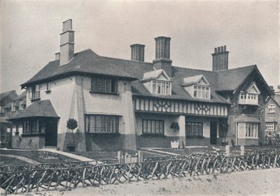 Bournville: Cottages in Holly Grove by WA Harvey by Unbekannt