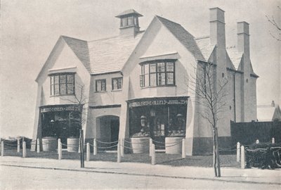 Bournville: Two of the Village Shops, c1900-1902 by Unbekannt