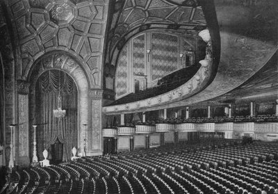 Boxes in the Loge Mezzanine, Capitol Theatre, Detroit, Michigan by Unbekannt