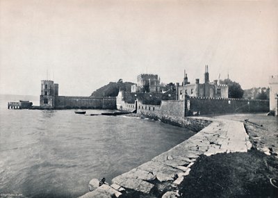 Branksea Island - General View of the Castle by Unbekannt