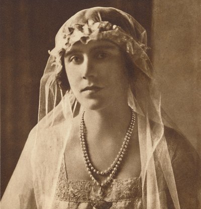 Bridesmaid at Wedding of Princess Mary and Viscount Lascelles by Unbekannt