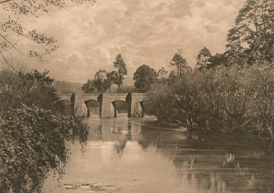 Bridge at Limplet Stoke on the Lower Avon by Unbekannt