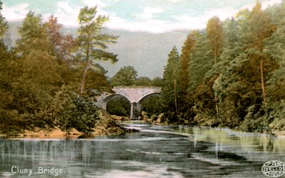Bridge of Cluny, near Pitlochry, Perthshire, Scotland by Unbekannt