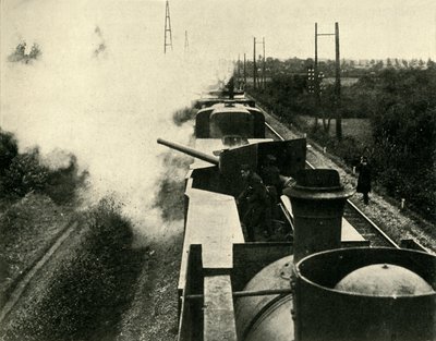 British Navy Armoured Train, First World War by Unbekannt