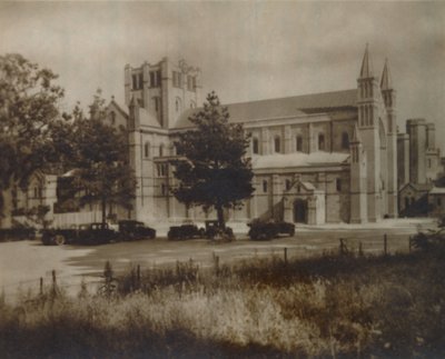 Buckfast Abbey Church, North View, late 19th-early 20th century by Unbekannt