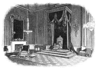 Buckingham Palace: The Throne-Room by Unbekannt