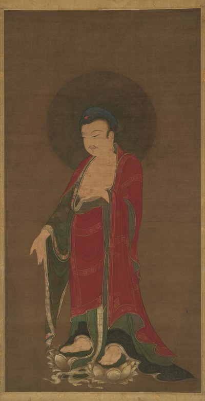 Buddha Amitabha Descending from His Pure Land by Unbekannt