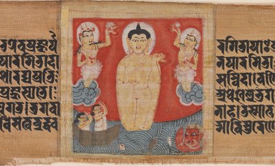 Buddha Giving Safety to Mariners by Unbekannt