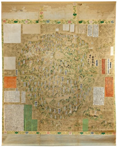Buddhist Map of the World by Unbekannt