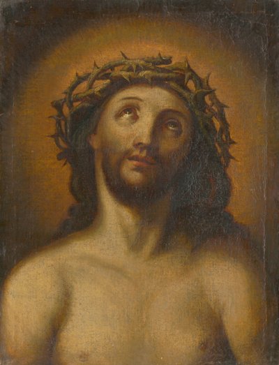 Bust of Christ with a Crown of Thorns by Unbekannt