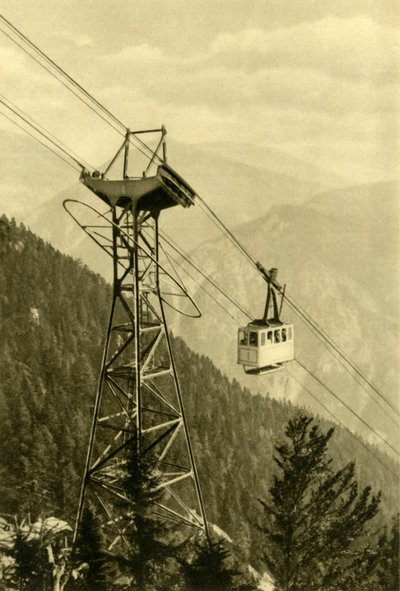 Cable Car, Rax Mountains, Lower Austria by Unbekannt