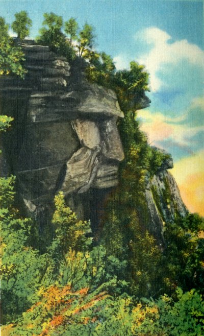 Caesars Head, Altitude 3,227 Feet, Highest Point in South Carolina, 1942 by Unbekannt