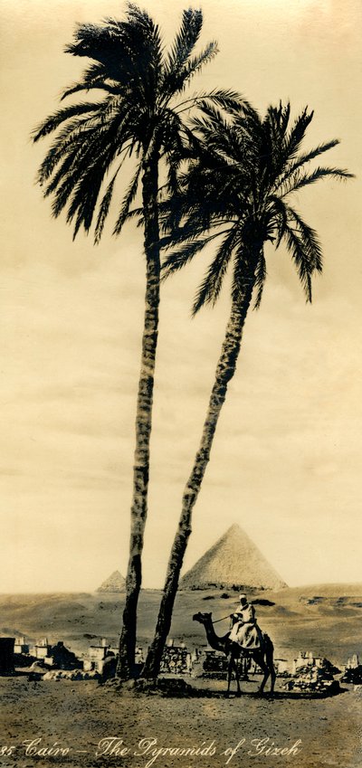 Cairo - The Pyramids of Girzeh by Unbekannt