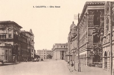 Calcutta - Clive Street, c1900 by Unbekannt