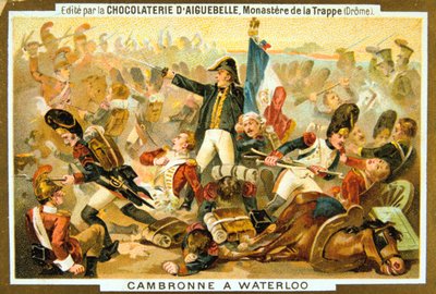 Cambronne at the Battle of Waterloo, 18 June, 1815 by Unbekannt