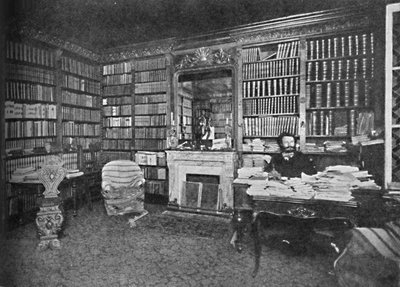 Camille Flammarion - The Distinguished Astronomer Among His Books by Unbekannt