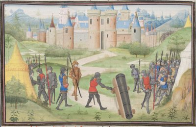 Camp of the Crusaders near Jerusalem by Unbekannt