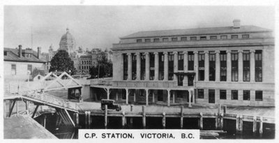 Canadian Pacific Station, Victoria, British Columbia, Canada by Unbekannt