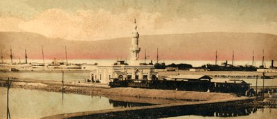 Canal of Suez - The Station of Terreplain by Unbekannt