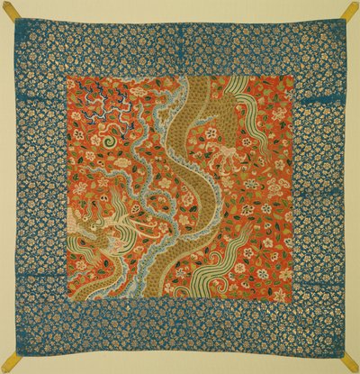 Canopy with Dragon Among Flowers, late 1100s by Unbekannt