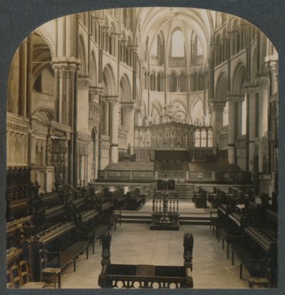 Canterbury Cathedral - Interior View, Canterbury, England by Unbekannt