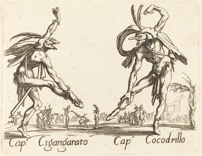 Cap. Esgangarato and Cap. Cocodrillo by Unbekannt