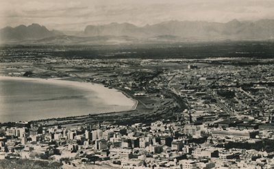 Cape Town - Table Bay with Stellenbosch and Hottentots Holland Mountains, South Africa by Unbekannt